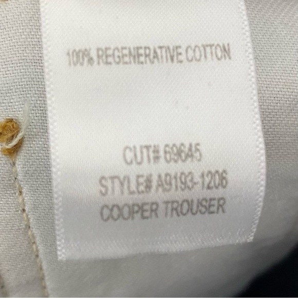 Agolde Cooper Trouser Jeans Straight Leg Denim in Command Blue - Picture 8 of 11